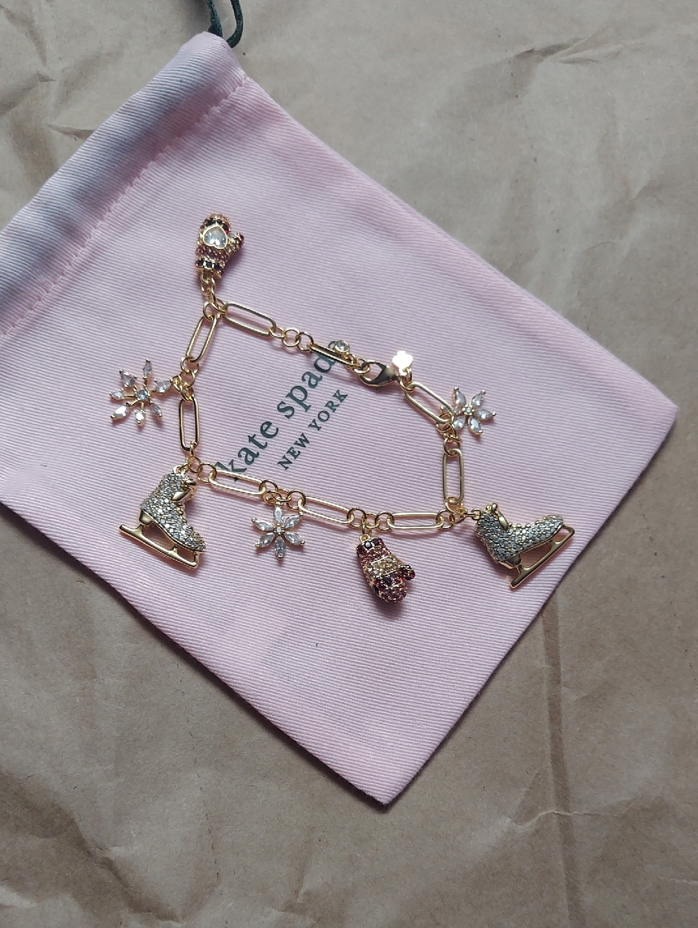 Kate Spade Snow Day Charm Bracelet - Picture 7 of 7
